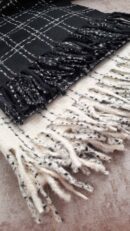 شال موهر چهارخانه وارداتی