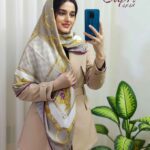 خرید روسری ابریشم توییل وارداتی عرض 140